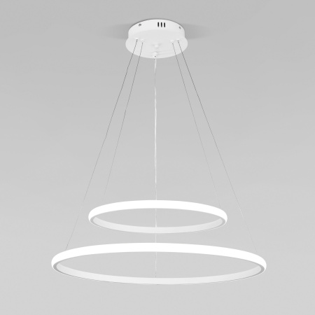 Подвесной светодиодный светильник с ПДУ белый IP20 (90264/2 белый) Eurosvet