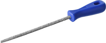 Напильник "Профессионал" с напылением карбида вольфрама, круглый, 150мм ЗУБР