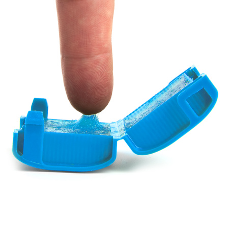 LD547 Коробка изоляционная с гелем, 450V, 42х38х26, синий STEKKER