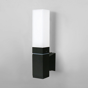 Уличный настенный светодиодный светильник 5Вт 4000К черный IP54 (a052856) Elektrostandard