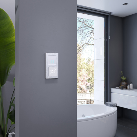 Умный сенсорный терморегулятор для теплого пола A IP20 Werkel