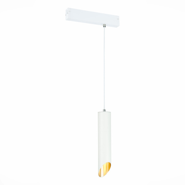 Светильник трековый Белый GU10 1*50Вт IP20 D60xH300 180-240В Без ламп ST508.503.01 ST LUCE