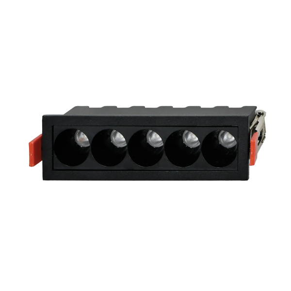 СНЯТ Светильник встраиваемый Artin 10W(800 Лм) 4200К IP20 черный Ritter