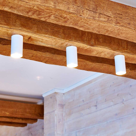 Накладной точечный светильник GU10 1081 WH белый (5255) Elektrostandard