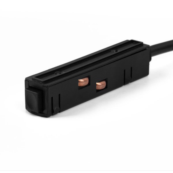 Ввод питания для однофазного шинопровода черный IP20 Slim Magnetic (a057210) Elektrostandard