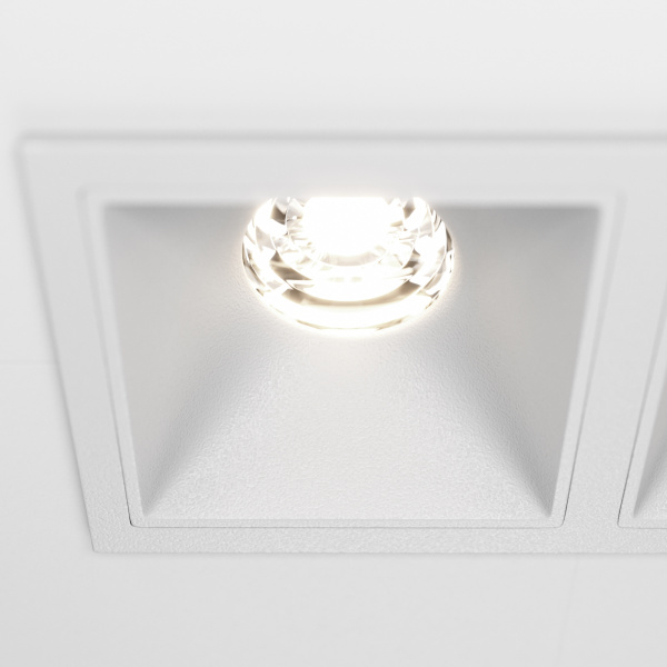 Встраиваемый светильник LED 20Вт Белый IP20 Downlight DL043-02-10W4K-D-SQ-W Technical Maytoni