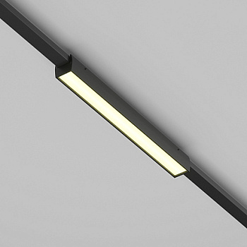 Трековый светильник Basis Elasity 3000K 16Вт 48V черный Maytoni