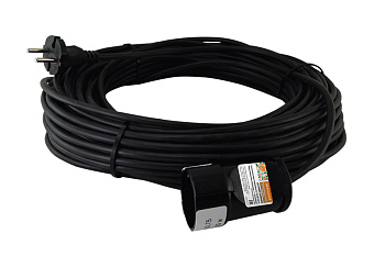 Удлинитель-шнур силовой народный У-11003 ПВС 1300 Вт б/з, 40м, штепс. гнездо TDM