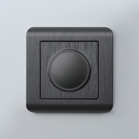 Диммер (графит рифленый) СУ IP20 Werkel