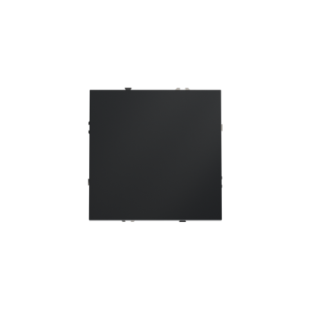 Перекрестный переключатель встраиваемый Voltum S70 одноклавишный 10А, (графит)