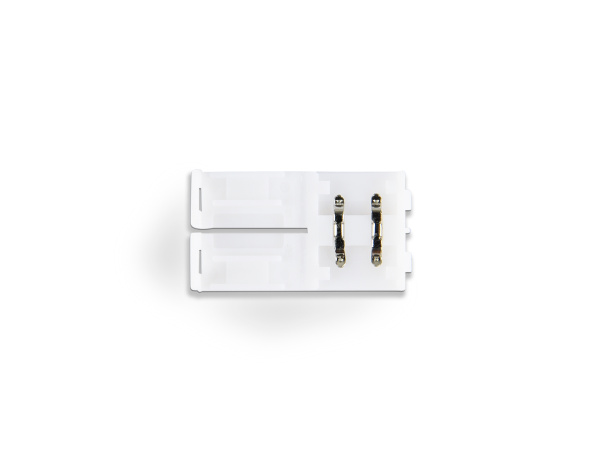 Соединитель прямой для светодиодной ленты 5050 12/24V (2 конт.) GS6051 (10шт) Ambrella Light