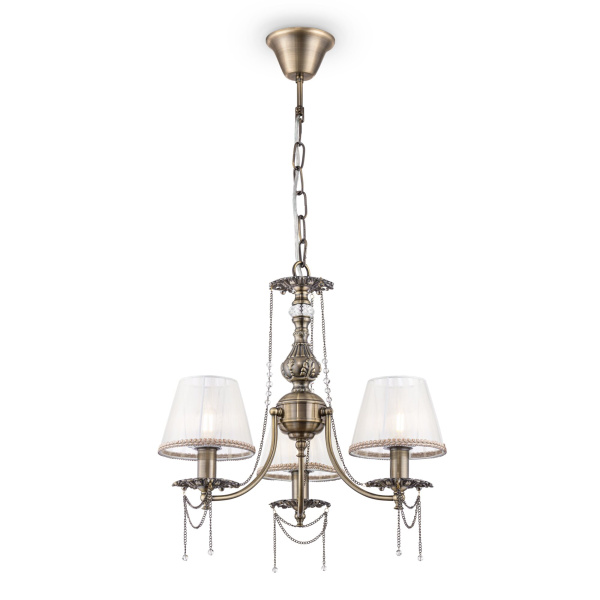 Люстра 3*E14 40Вт Латунь IP20 Rapsodi RC305-PL-03-R Maytoni