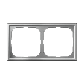 ARTGALLERY 2-постовая РАМКА, универсальная, АЛЮМИНИЙ Systeme Electric
