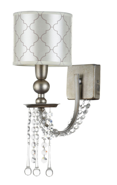 Бра 1*E14 40Вт Серебро Антик IP20 Bience H018-WL-01-NG Maytoni