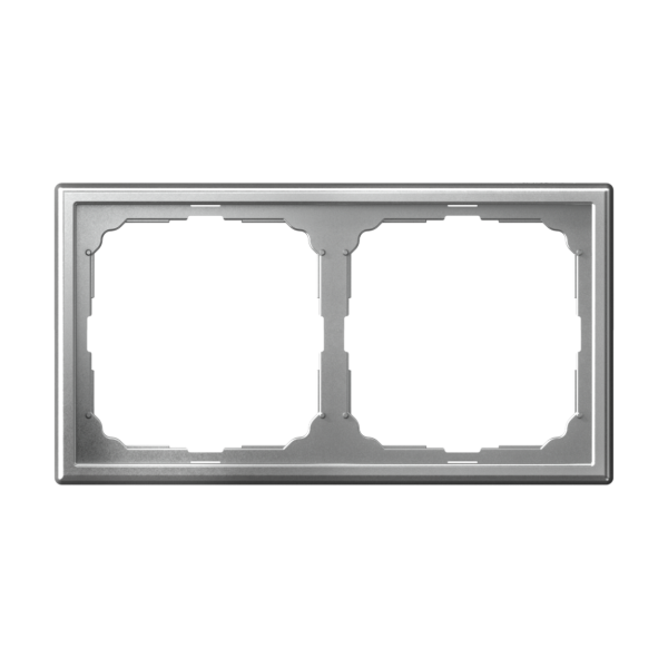 ARTGALLERY 2-постовая РАМКА, универсальная, АЛЮМИНИЙ Systeme Electric