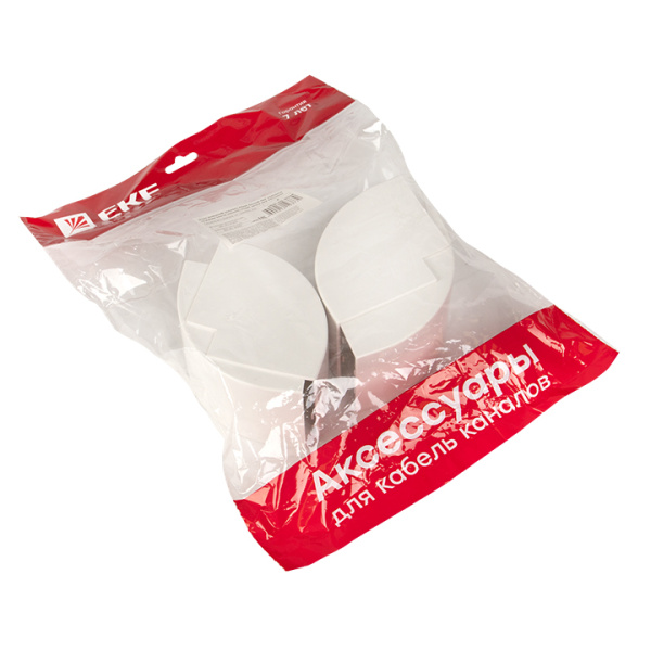 Угол внешний (60х60) (4 шт) белый EKF-Plast