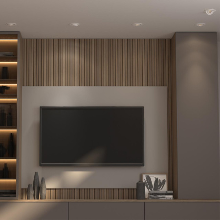 Св-к встр.св/д IP20 LED 18W 1600Лм 4000K 220V GESSO белый NOVOTECH