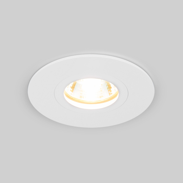 Встраиваемый точечный светильник 1*G5.3 белый IP20 (a057000) Elektrostandard