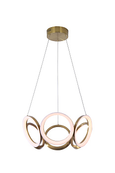 Светильник подвесной OLIMPIA ZRS.30101.84 84Вт 3000/4000/6000K IP20 Латунь Zortes