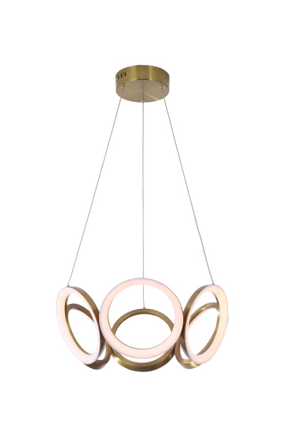 Светильник подвесной OLIMPIA ZRS.30101.84 84Вт 3000/4000/6000K IP20 Латунь Zortes