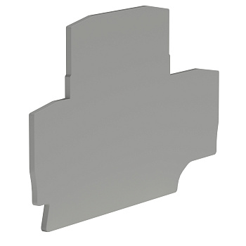 Крышка для двухуровневой клеммы на 2,5 кв.мм. серая DKC