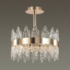 Люстра потолочная E14 4*40W 220V MARGOT золотой LUMION