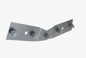 Соединитель шарнирный СШ.ЛМх80 УТ1,5, оцинкованный лист, S1,5