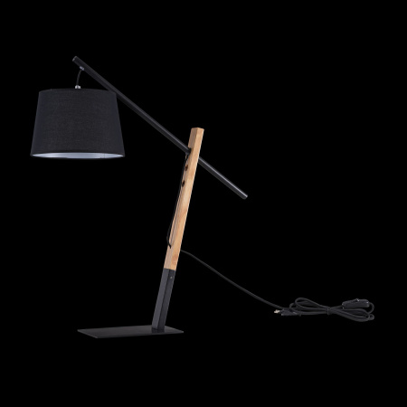 Настольная лампа 1*E27 60Вт Черный IP20 Laredo Z549TL-01B Maytoni