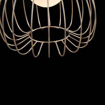 Настольная лампа 1*G9 28Вт Черный с Золотом IP20 Polly MOD542TL-01G Maytoni