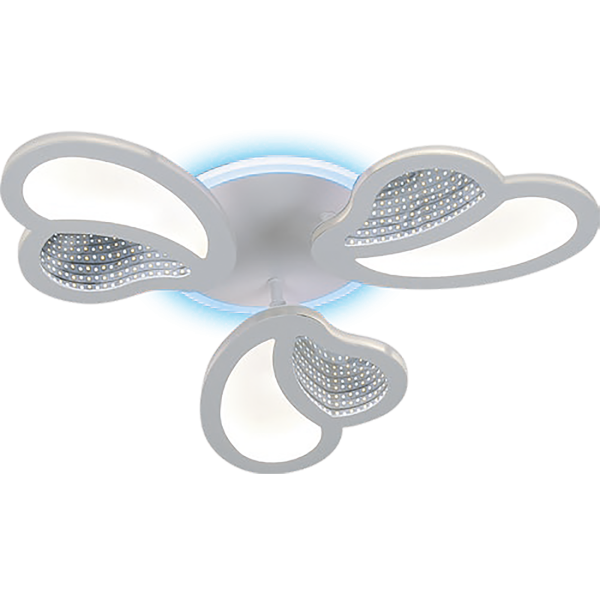 Люстра св/д диммируемая CALABRIA 78 Вт 5500 Лм 2700К/4200К/6400К белый Ritter