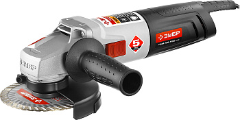 УШМ 125 мм, 1100 Вт, с регулировкой оборотов ЗУБР