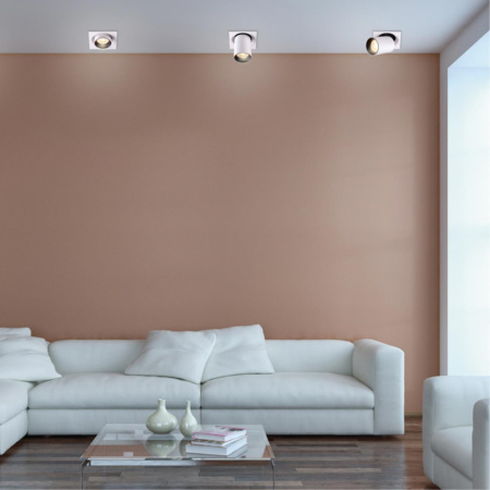 Встр.св-к IP20 LED 3000К 12W 220V LANZA белый/черный NOVOTECH