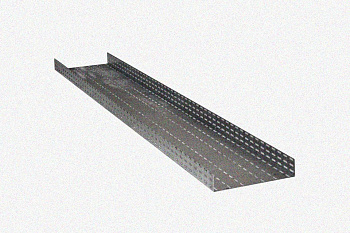 Лоток глухой ЛМГ 50х50х2000 У3, окрашенный, S1,0