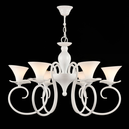 Люстра 6*E14 40Вт Жемчужный белый IP20 Fabre FR2001-PL-06-W Freya