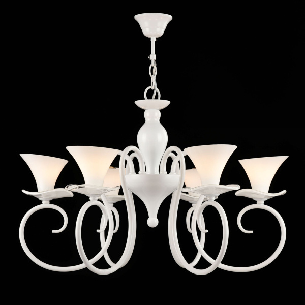 Люстра 6*E14 40Вт Жемчужный белый IP20 Fabre FR2001-PL-06-W Freya