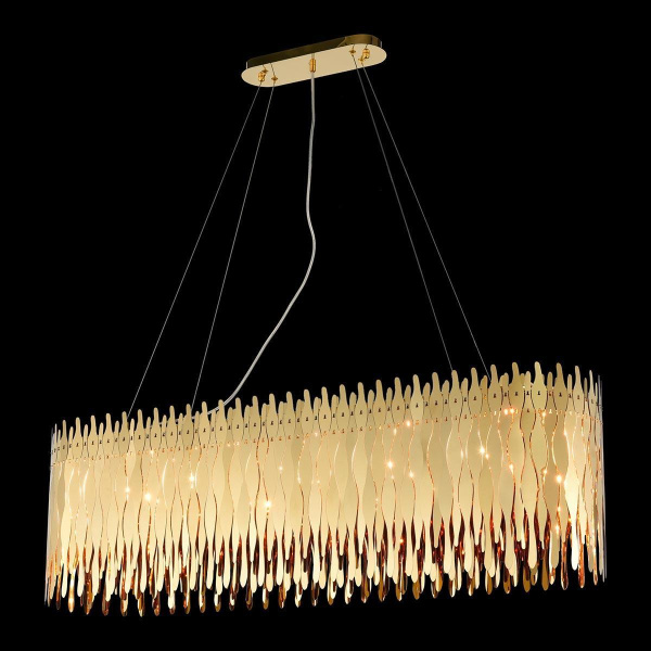 Светильник подвесной Золото/Золото E14 12*40Вт WE128.12.323 WERTMARK