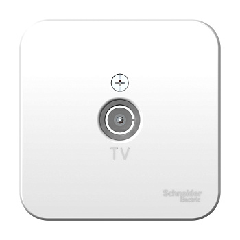 BLANCA Розетка открытый TV . белый IP20 Schneider Electric