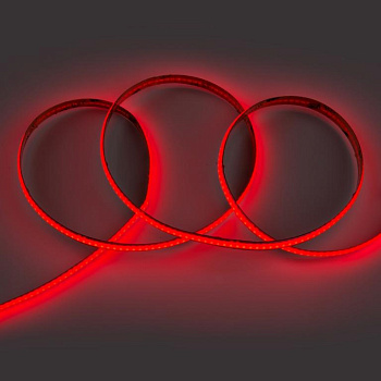 Лента светодиодная красный GLS-COB-320-8-24-IP20-R General