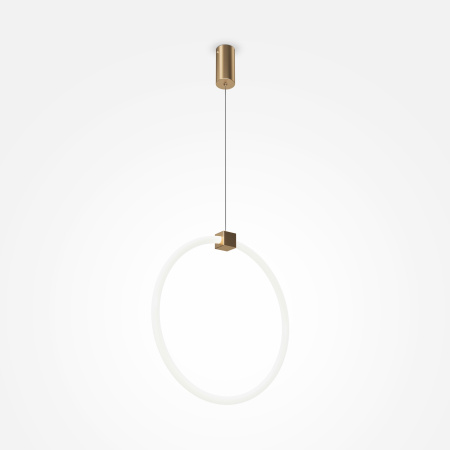 Подвесной светильник 1*LED 20Вт Золото IP20 Anillo MOD315PL-L20G3K Maytoni