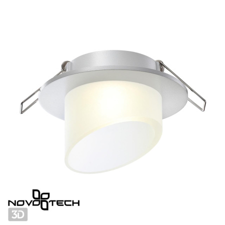 Св-к встр.IP20 GU10 9W 220V LIRIO белый NOVOTECH