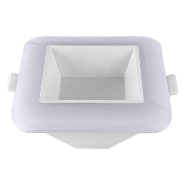 Светильник св/д встр.даунлайт 9W(700Лм) 4500K, 3 режима, IP40 85х85 квадрат белелый General