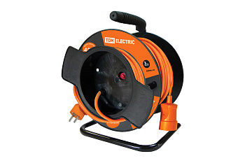 Удлинитель силовой УК10-001 TDM (штепс. гнездо/40м ПВС 2х0,75)