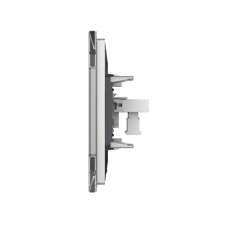 Розетка телефон Серая Livolo