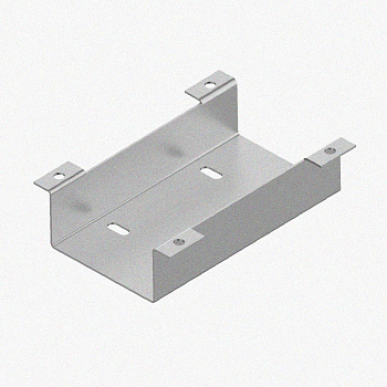 Соединитель нижний У1102 200х100х1,0 УТ1,5, оцинкованный лист, S1.0