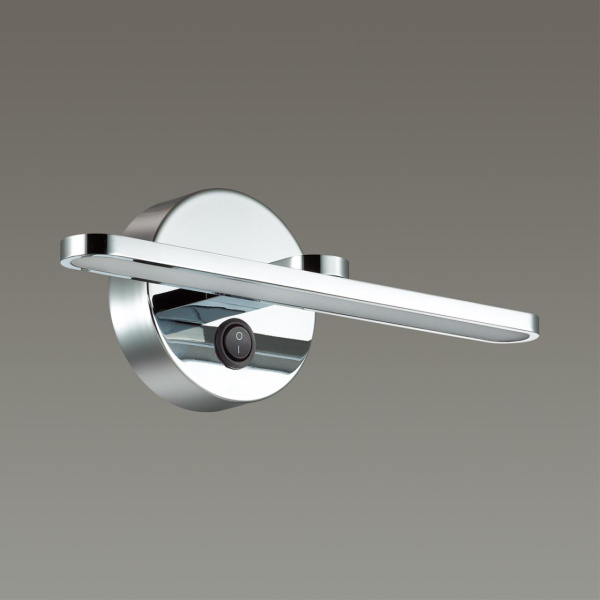 Подсветка для картин с выкл.LED 10W 4000К 895Лм IP44 220V AKARI хром LUMION