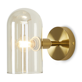 Настенный светильник (бра) 1*E14 40Вт Латунь IP20 Firefly FR5427WL-01BS Freya