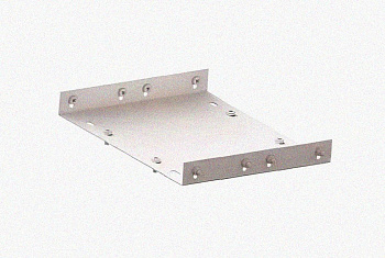 Соединитель лотковый замковый СЛЗ-500х50х1,0 УТ1,5, оцинкованный лист, S1,0