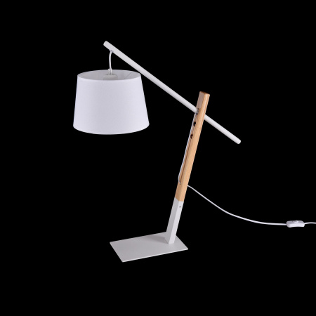 Настольная лампа 1*E27 60Вт Белый IP20 Laredo Z549TL-01W Maytoni