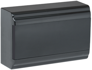 Корпус пластиковый ЩРН-П-12 модулей навесной черный IP41 PRIME IEK