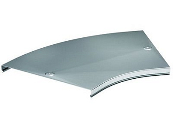 Крышка CPO 45 на угол горизонтальный 45° осн.150, горячеоцинкованная в комплекте с метизами и пластинами PTCE DKC